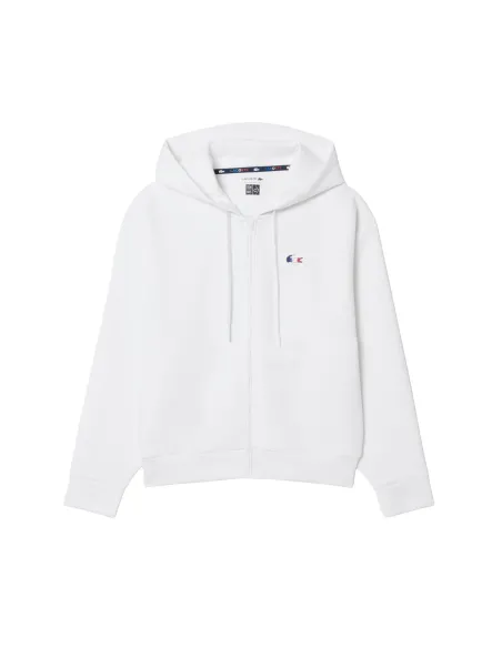Jacke Lacoste French Team Collection Damen | Ofertas De Padel